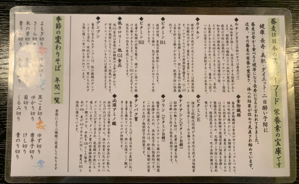 江戸変わりそば「飯嶋」(iijima) 蕎麦