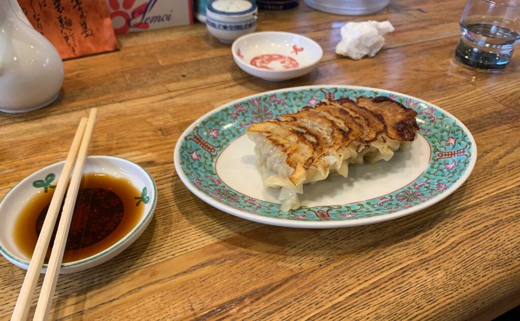 熱海 ラーメン「石川屋」(Ishikawaya) 餃子