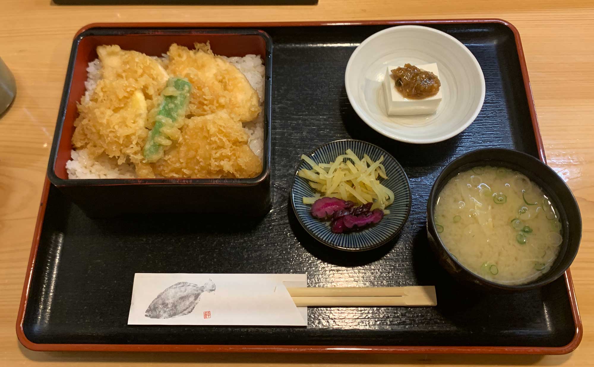 松崎 和食「心」(Kokoro) 天重ランチ