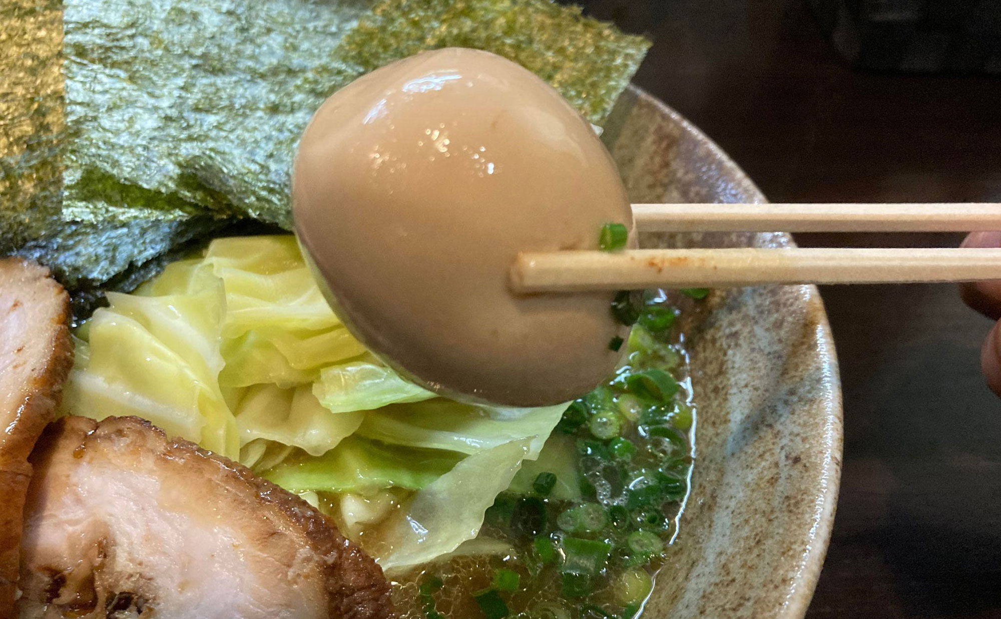 伊東 ラーメン「こうや」(Kouya) 煮卵