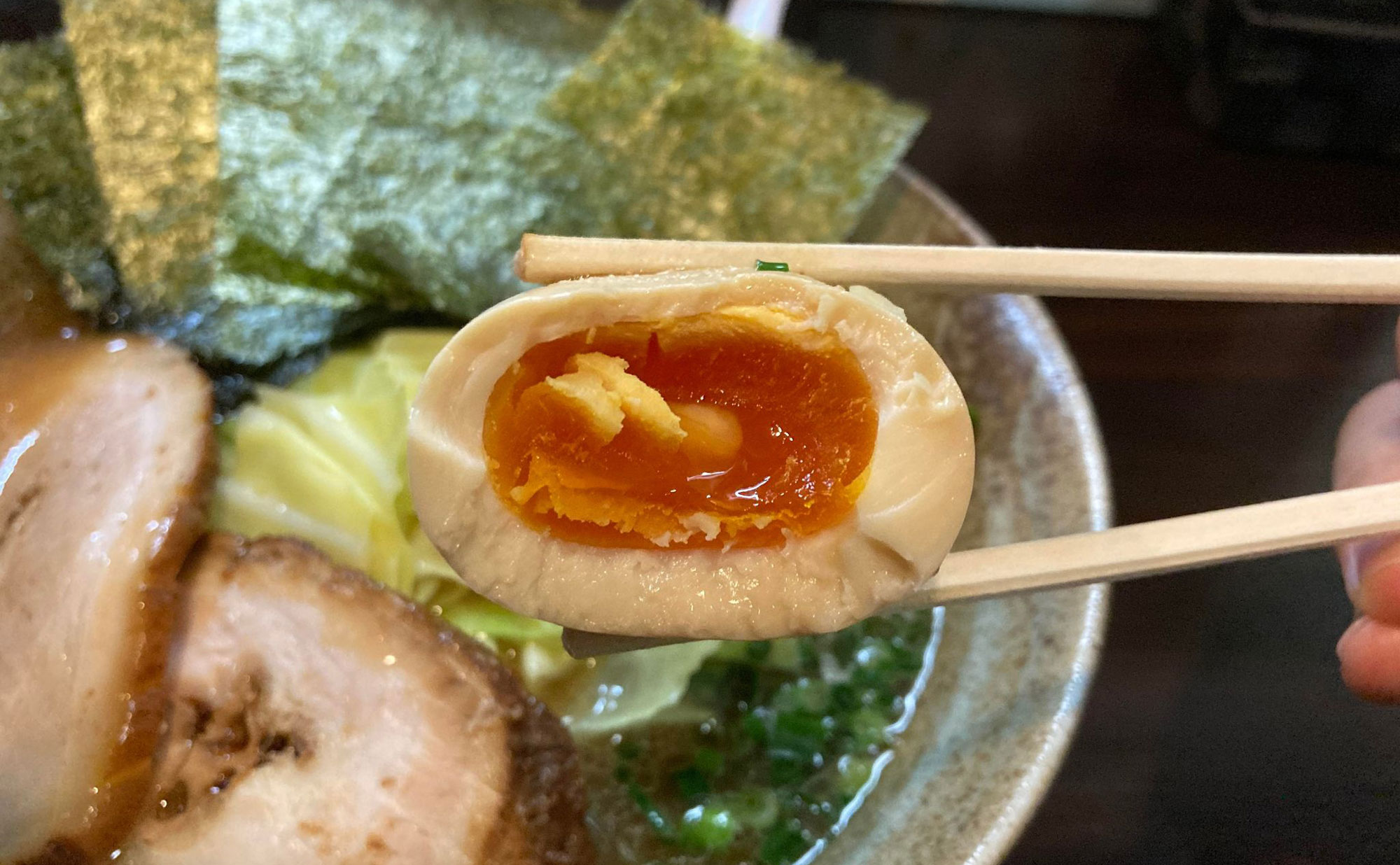 伊東 ラーメン「こうや」(Kouya) 煮卵