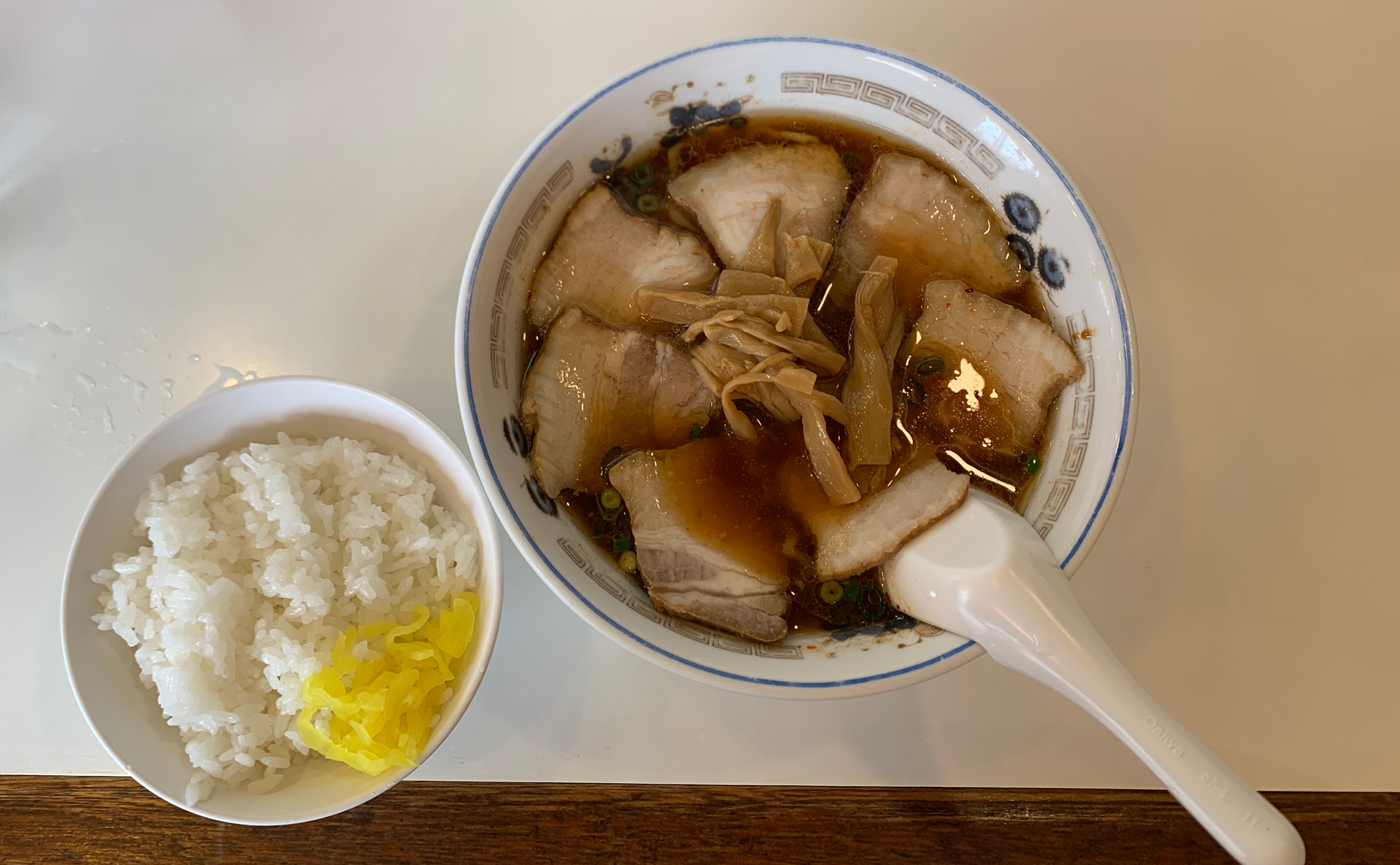三島 ラーメン「鈴福」(Suzuhuku) 辛口チャーシューメン醤油