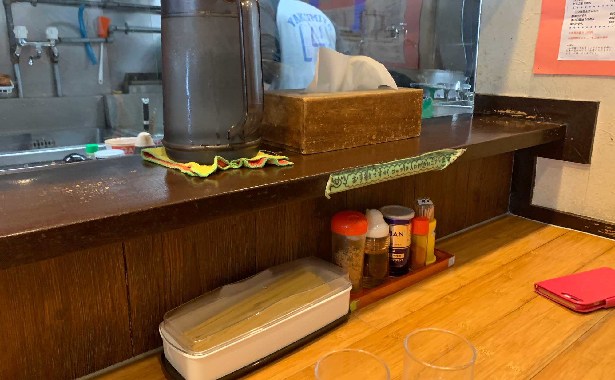 沼津 ラーメン「やくみや」(Yakumiya) 薬味