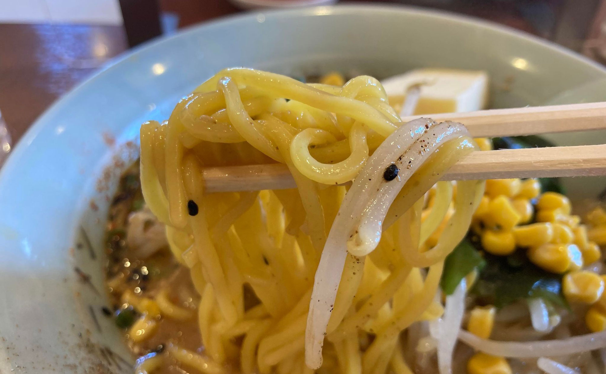 三島 ラーメン「雪ん子」(Yukinko) 麺