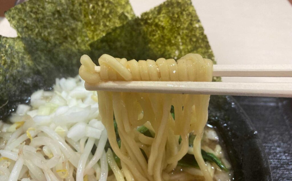 下田 ラーメン「宝来家」(Houraiya) 麺