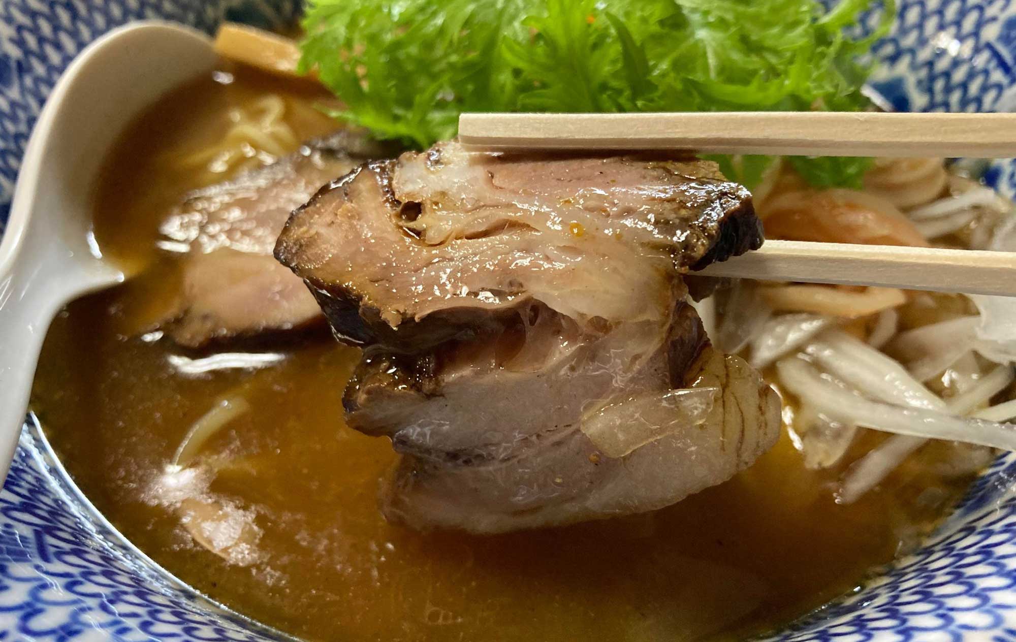 伊豆市 ラーメン「あまからや」(Amakaraya) チャーシュー