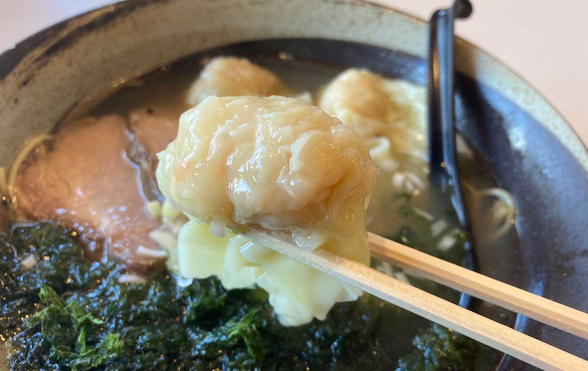 下田 ラーメン「一品香」(Ippinka) ワンタン