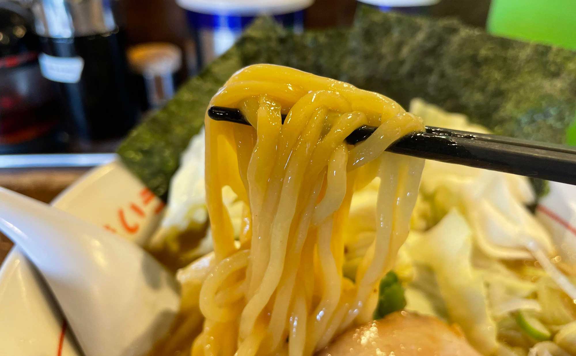 ラーメン松福(Shouhuku)長浜海岸店 麺