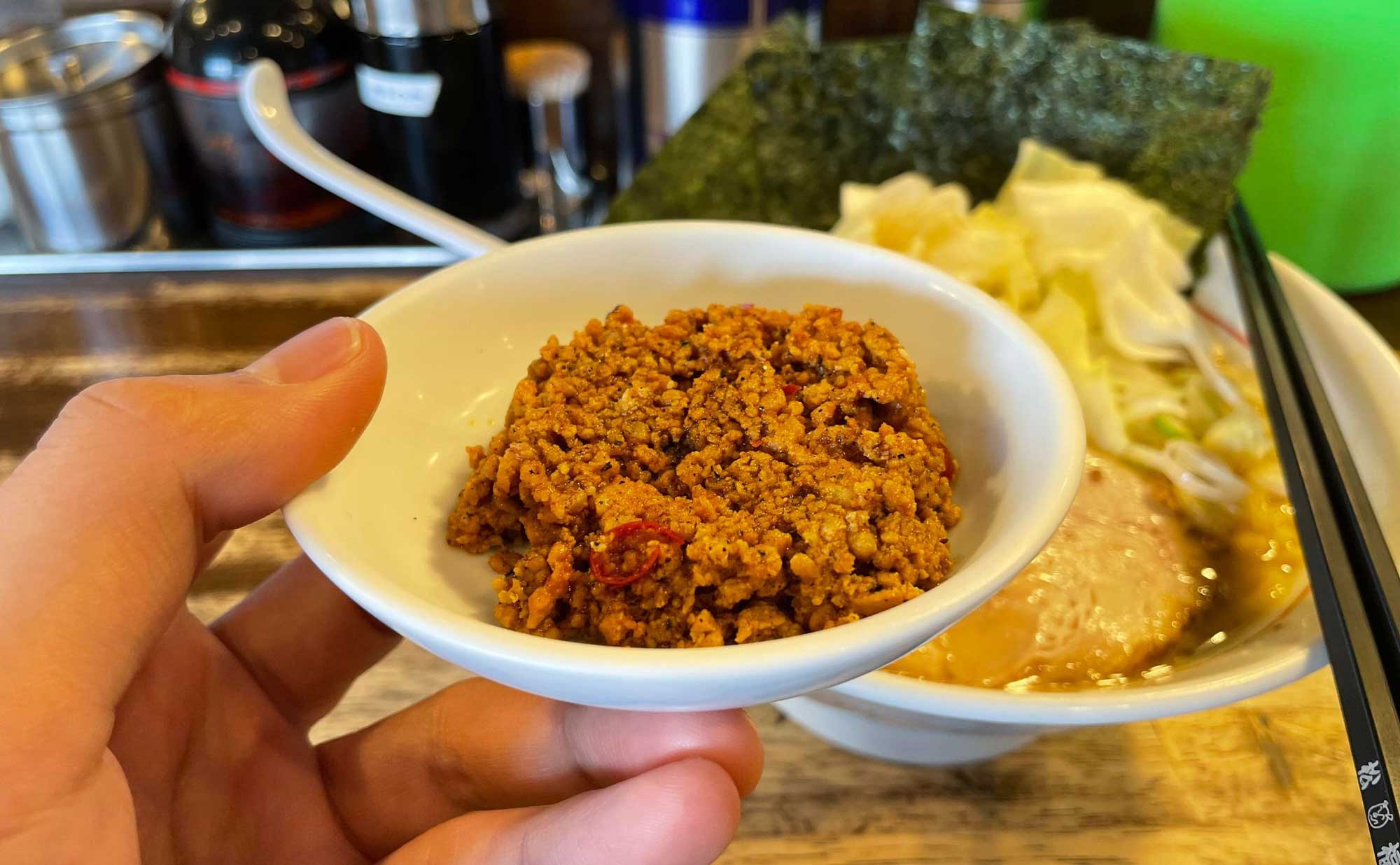 ラーメン松福(Shouhuku)長浜海岸店 肉みそ
