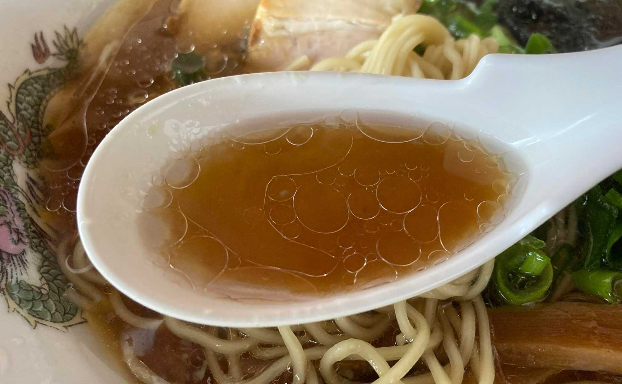 沼津 ラーメン「春来軒」(Shunraiken) スープ