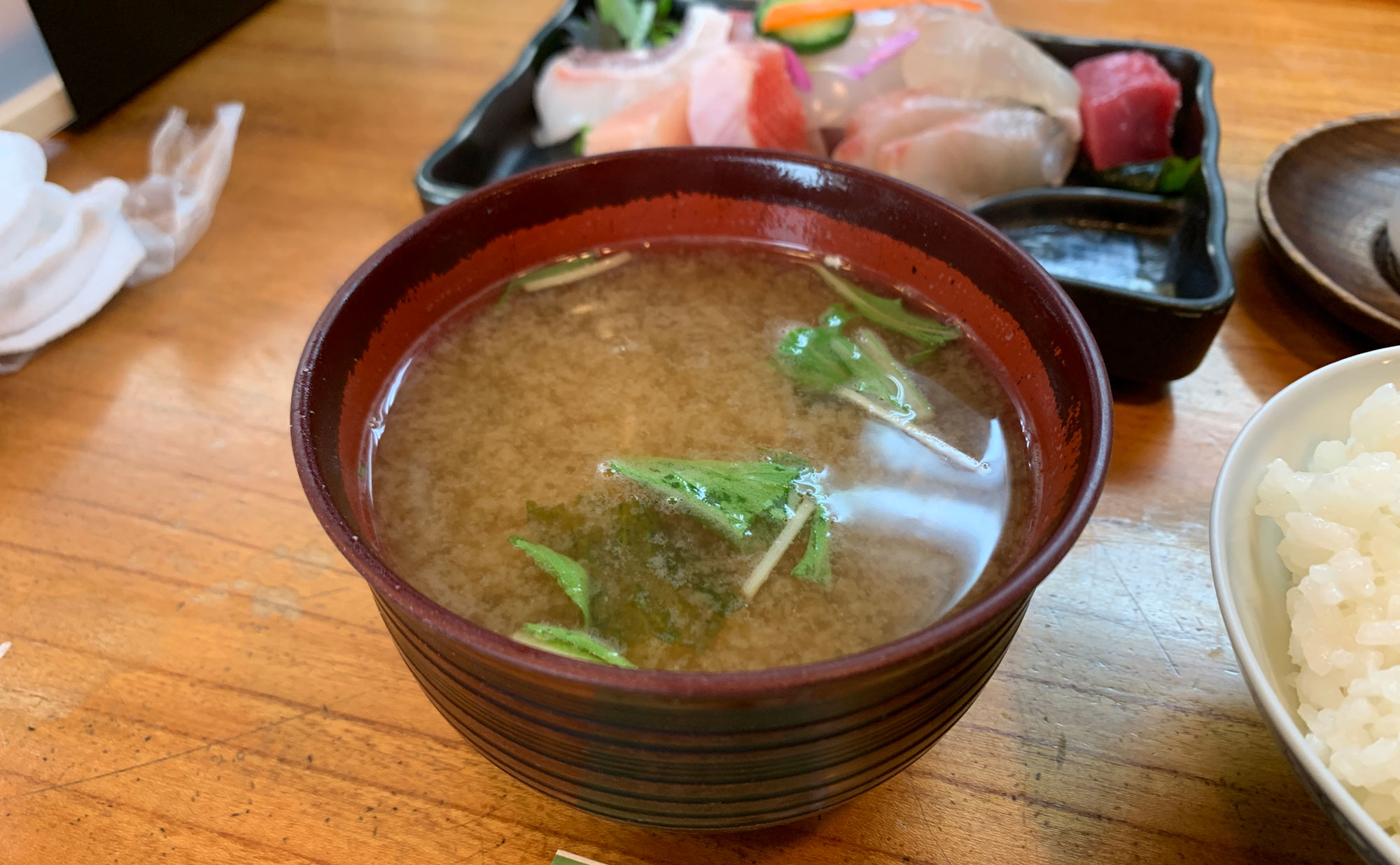 下田 海鮮「ごろさや」(Gorosaya) 味噌汁