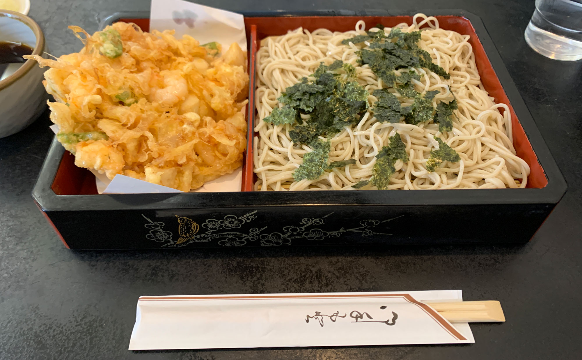 長岡 蕎麦「橋本」(Hashimoto) かき揚げそば