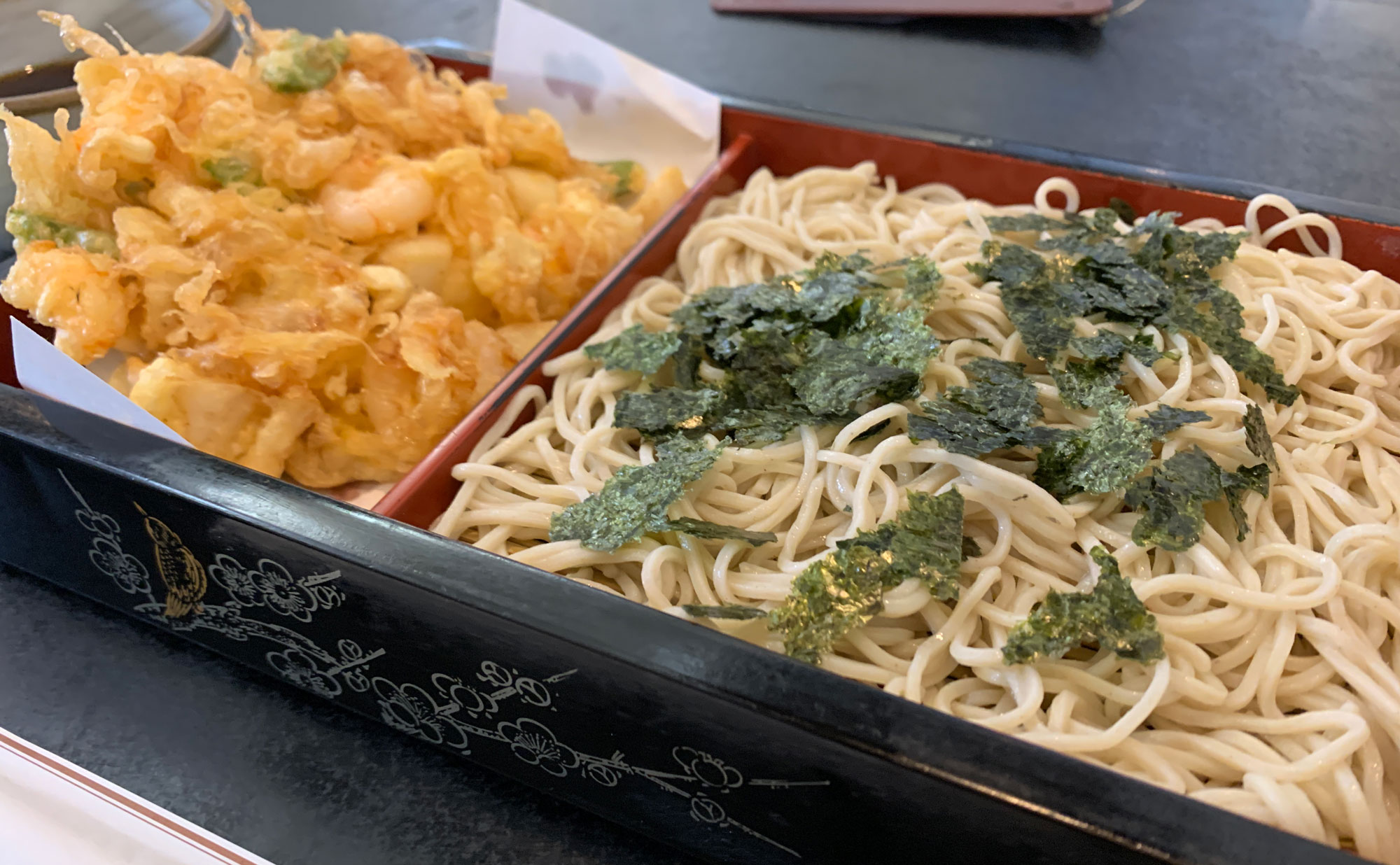 長岡 蕎麦「橋本」(Hashimoto) かき揚げそば
