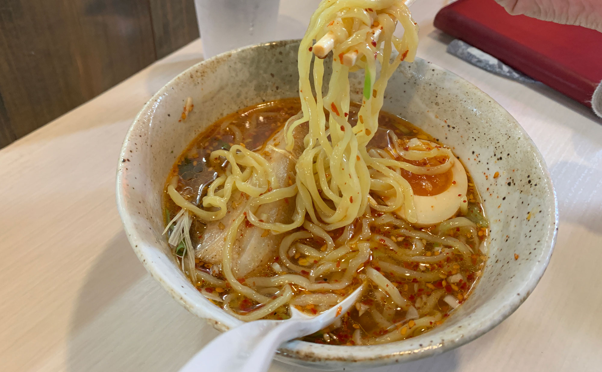 伊東 ラーメン「一徳」(Ittoku) ピリ辛ラーメン塩