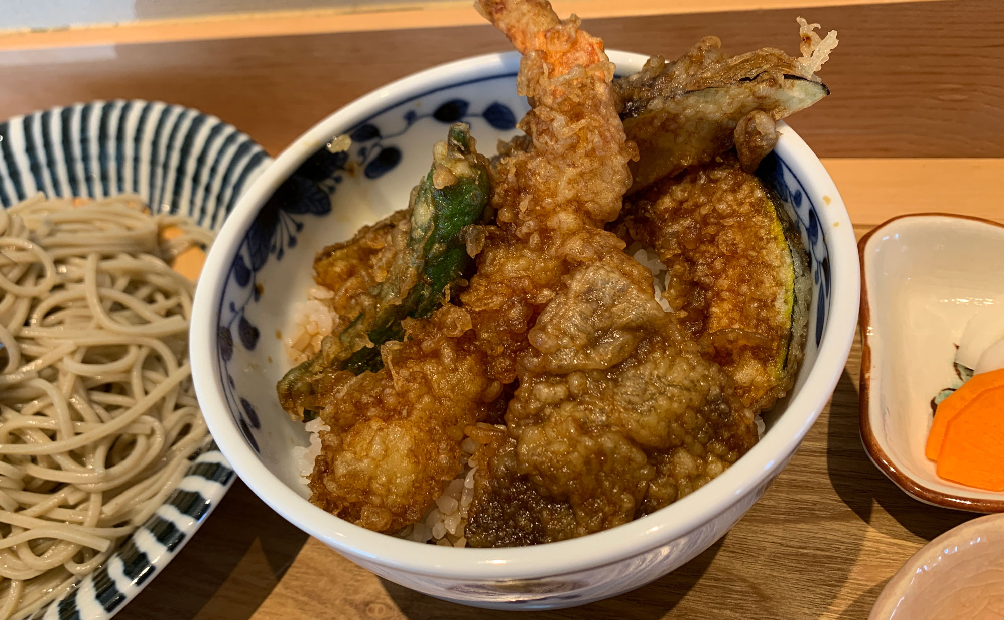 修善寺 蕎麦「おくら」(Okura) 天丼