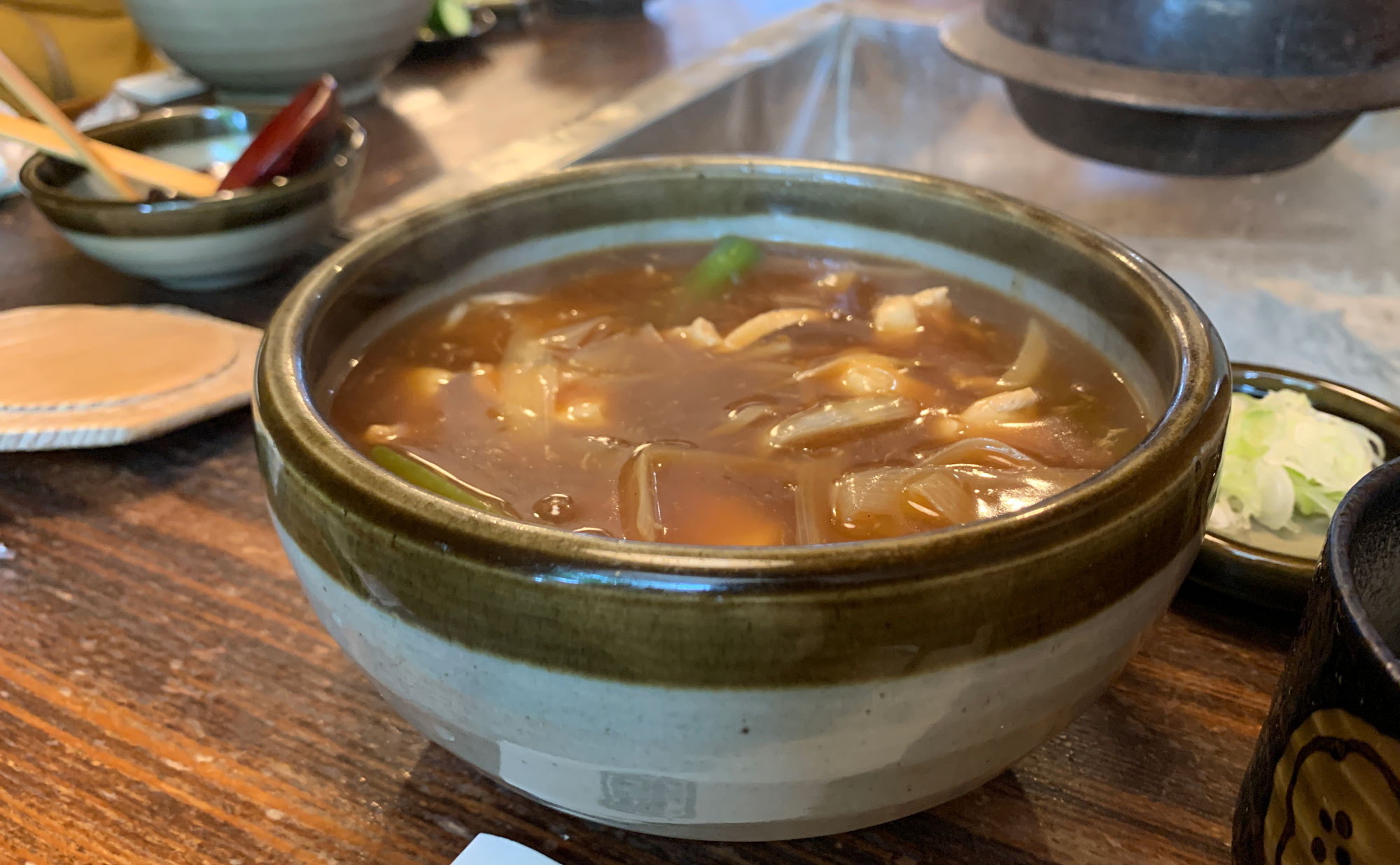 三島 蕎麦「砂場」(Sunaba) カレー蕎麦
