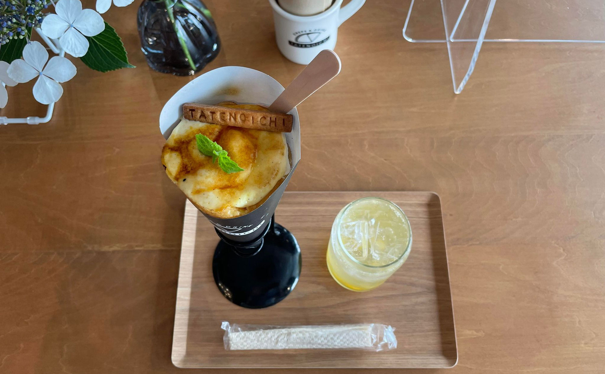 稲取 スイーツ「TEATENOICHI」 ブリュレ