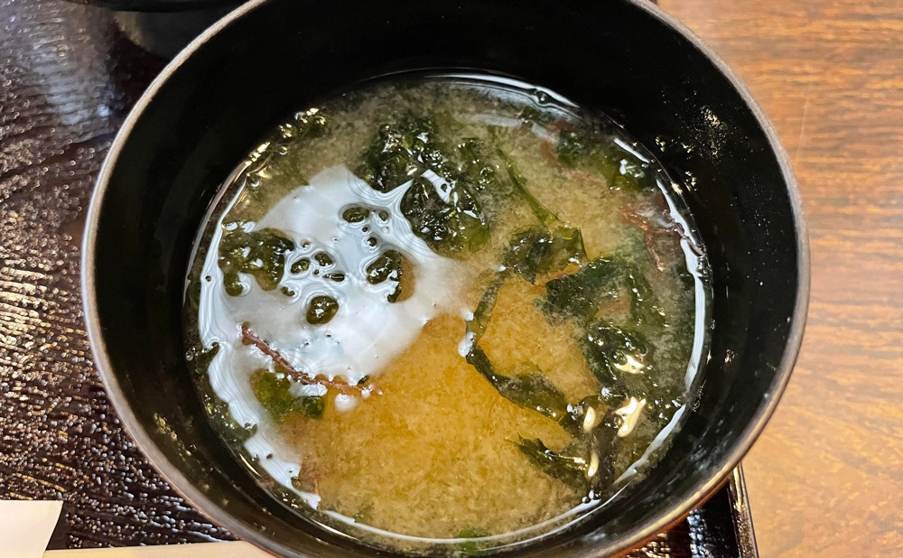 下田 海鮮「フロント」(Furonto) 味噌汁