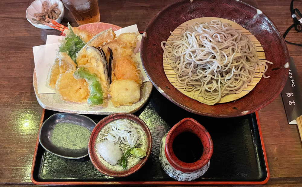 伊東 蕎麦「勇吉」(Yuukichi) 天せいろ